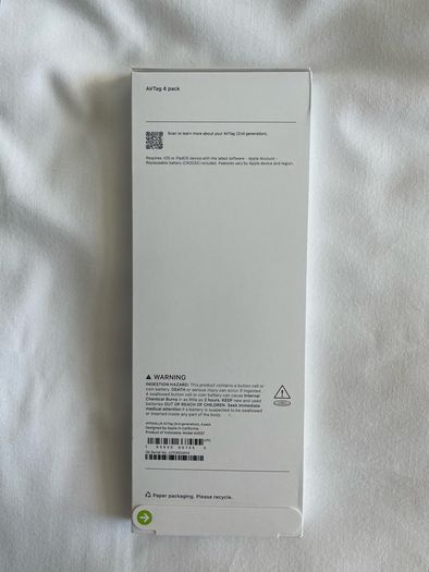 AirTag GEN 2 - 4 pack / Individually (Sealed - Brand New)