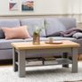 Coffee Table  ( JYSK ) Grey and Oak REDUCED!!!! Image 2
