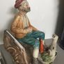 Vintage Ceramic Fisherman Figurine Image 3