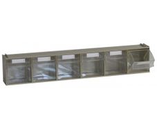 Madia 2 6-Box Tilt Bins storage units (600X96X112Mm)