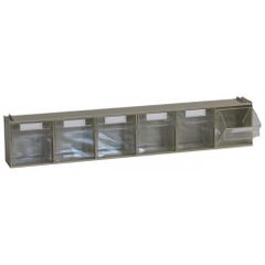 Madia 2 6-Box Tilt Bins storage units (600X96X112Mm)