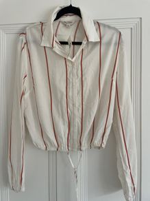 Miss selfridge cropped shirt bnwt