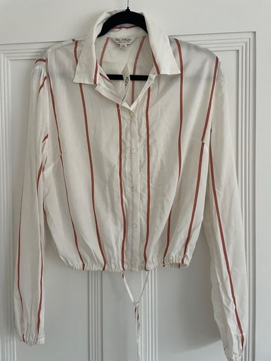 Miss selfridge cropped shirt bnwt