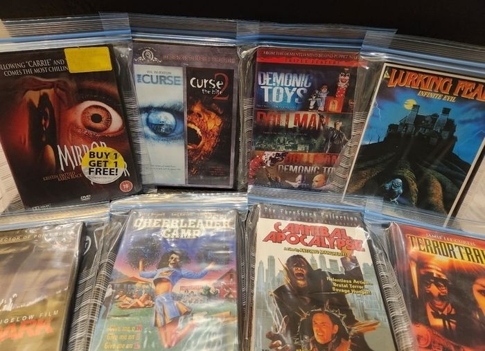 Horror DVD Collection 80's / 90's 'OOP' (18 in Total with 7 Still Sealed)