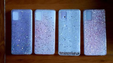 Glitter Phone cases - Samsung A 51 - as new