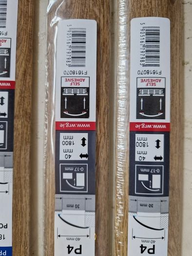 Door Trims Oak: 40 x 1800 mm