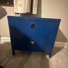 Ikea BUSUNGE chest blue