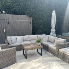 Rattan Corner Sofa Set