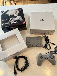PS1 classic mini console with 20 games