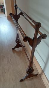 Antique towel rail