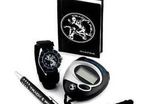 Kids watch, stop watch, pen and record book