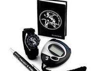 main image for ad Kids watch, stop watch, pen and record book