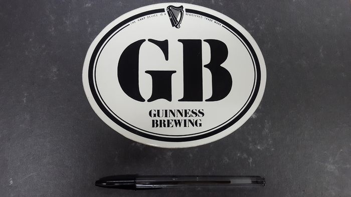 Guinness Brewing GB Sticker