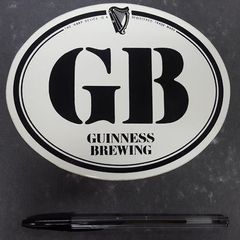 Guinness Brewing GB Sticker