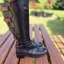 Roby and Pier Italian Leather Boots, Size UK4, EU37 - Wide Fit, AV Image 10
