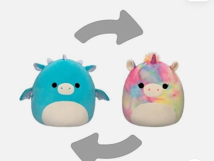 Flip-A-Mallow (Devin the Dragon and Esmeralda the Rainbow Unicorn)