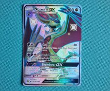 Noivern GX Pokemon card from the Hidden Fates: Shiny Vault (SV78/SV94)
