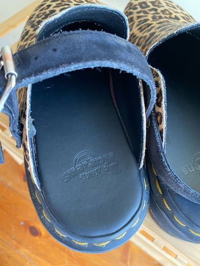 Dr Martens slingback plataform mules