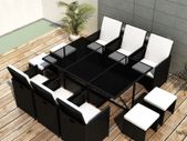Free Delivery - 27 Piece Rattan Furniture Set