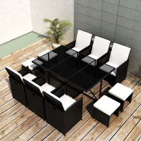 Free Delivery - 27 Piece Rattan Furniture Set