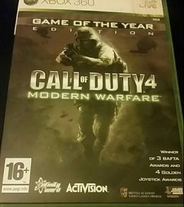 Call of duty 4 modern warfare xbox 360
