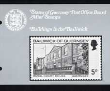 1976 Guernsey Christmas/ Buildings Commemorative Stamps Presentation Pack