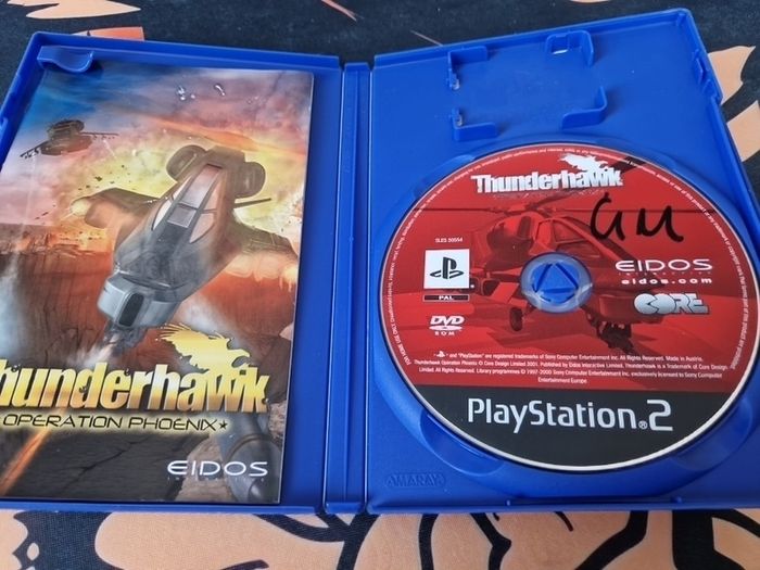 Thunderhawk PlayStation2 Ps2 Games Original