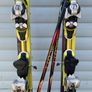 Must sell!! Salomon Skis, Alpine, and Poles - 170cm Image 4