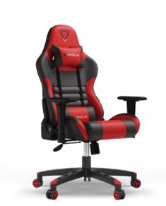 BRAND NEW Gaming Chair 360 Swivel Ergonomic Racing-Style Black Red Combination