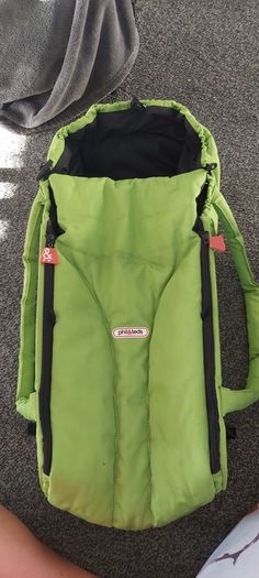 Phil and teds carrycot cocoon apple green