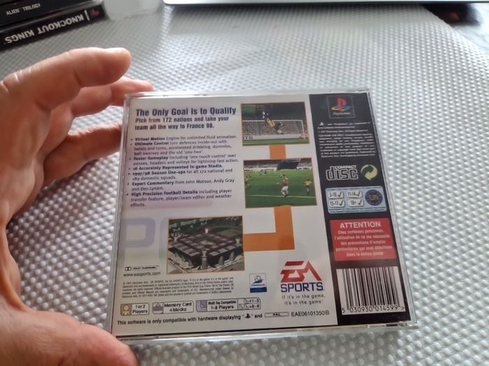 Fifa Road to World Cup 98 PlayStation1 Ps1 PlayStation2 Ps2 Games Original
