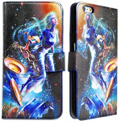 Hot Libra Magnetic Flip PU Leather Card Wallet Case For Apple iPhone 6 Plus 5.5"