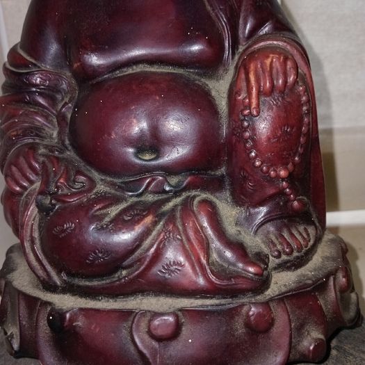 Large Vintage "Laughing Buddha" Figure
