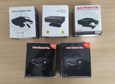 Portable Auto Heater Fan 12V 150W