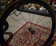 Road bike wheelset