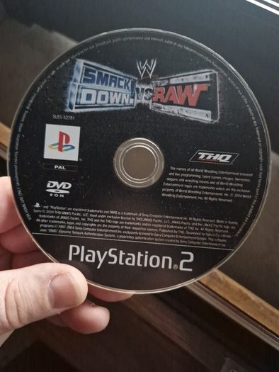 SmackDown Vs Raw PlayStation2 Ps2 Games Original