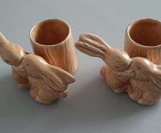 Sylvac - Kissing Rabbits - Pair