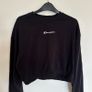 Champion cropped black sweatshirt Image 2