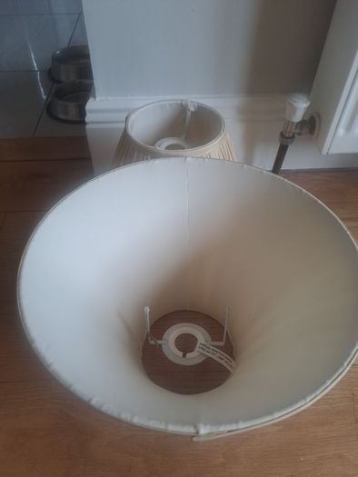 Laura Ashley lampshades x2 size 30cm