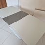 Glasstop Extendable Kitchen Dining Table Set Image 9