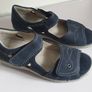 Waldlaufer Hilena Denver Jeans Nubuck Leather Womens Wide Fit Adjustable Sandals Velcro Straps Size UK2.5 CAN POST Image 10