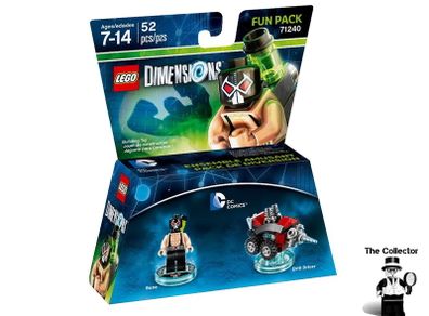 LEGO Dimensions Bane Drill Driver Batman DC Comics Character Fun Pack 71240 Brand New Sealed