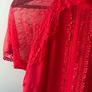 Red party dress Image 5