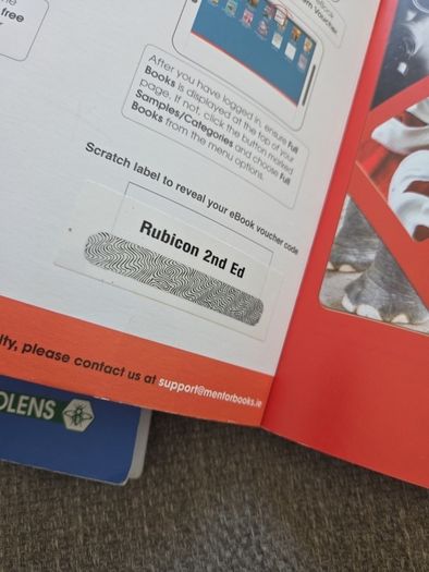 Rubicon 2nd ed transition year English bn