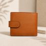 Leather Wallet for Men Handmade Bifold Wallet Horse Engraved Wallet Brown Leather Wallet Image 7