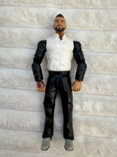 WWE Mattel Basic Series 77 Corey Graves Wrestling neck and legs are too loose Used Please see photos