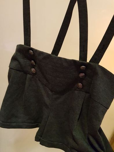 Grey Military Style Shorts