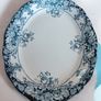 Collection of Antique Victorian and Art Deco English Serving Platters Staffordshire Image 6