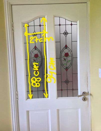 Door glass