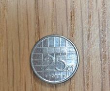 Netherlands/ Holland 25 cent coin